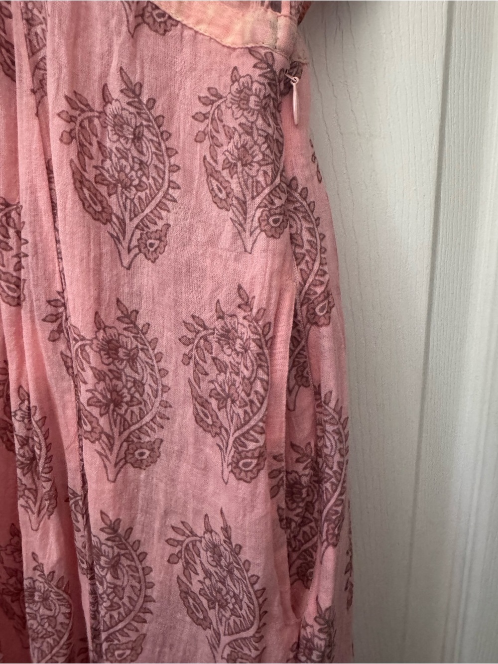 Free People Pink Paisley Maxi Dress - Picture 5 of 7